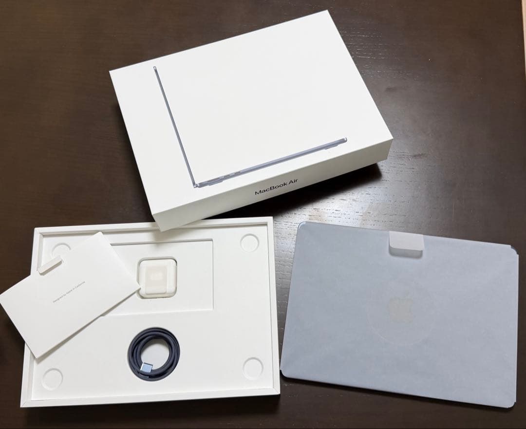 A*a様 【US配列/極美品】MacBook Air M2 24GB 1TB 充