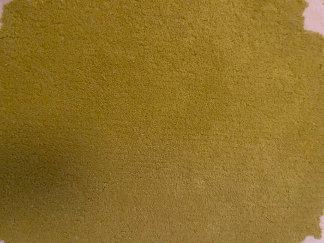 minä perhonen 円形ラグ　ミナペルホネン　タンバリン　イエロー