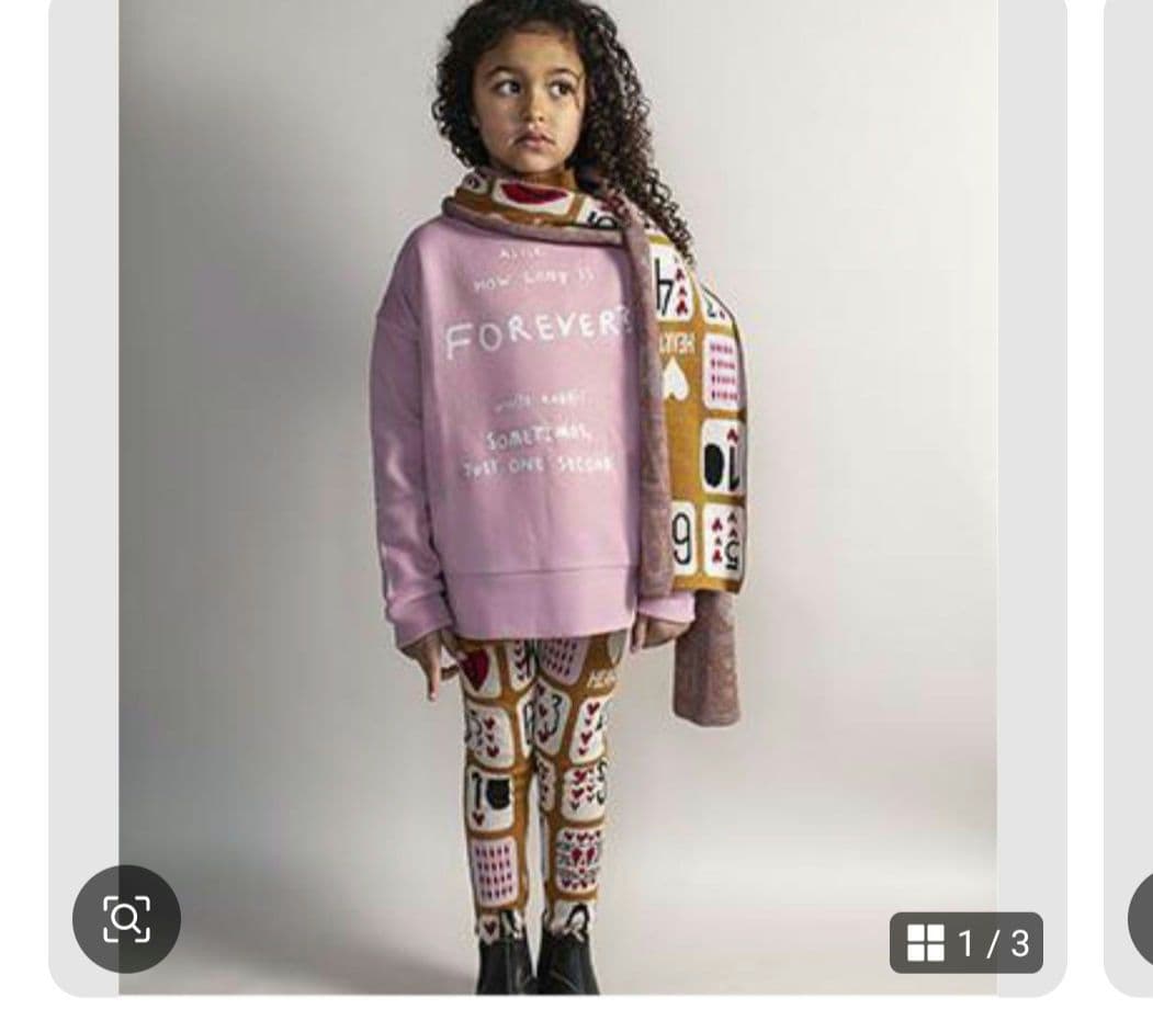 wolf&rita ウルフアンドリタ120.130♡デニム風チュニック