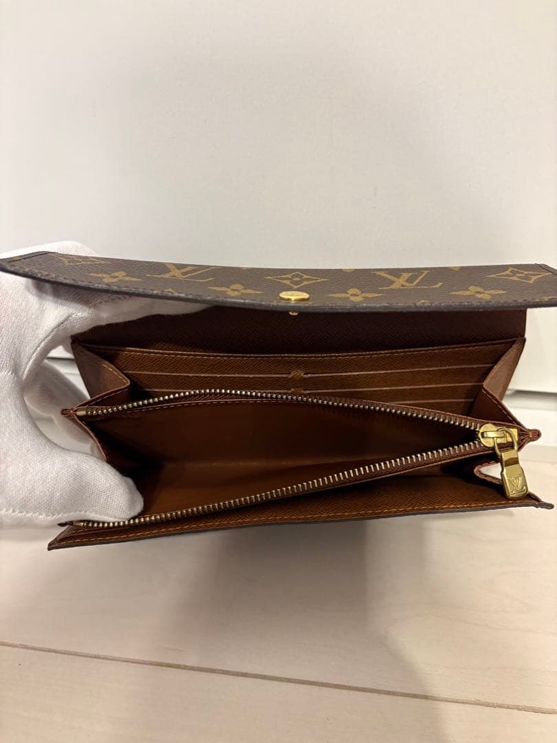 新品同様 ルイ ヴィトン モノグラム 長財布