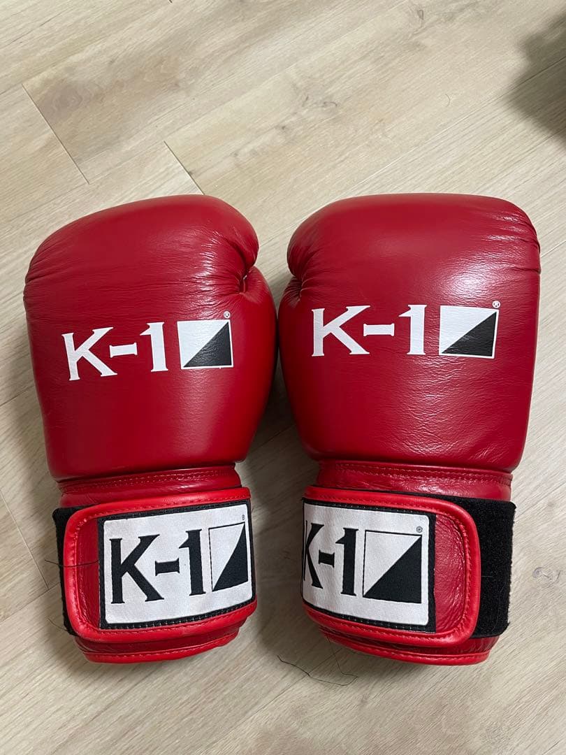 K-1 ボクシンググローブ 16oz レッド