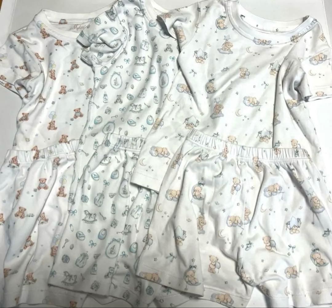 ベビーパジャマ7点　Mylittlepie 18-24M.2-3Y バラ売り可