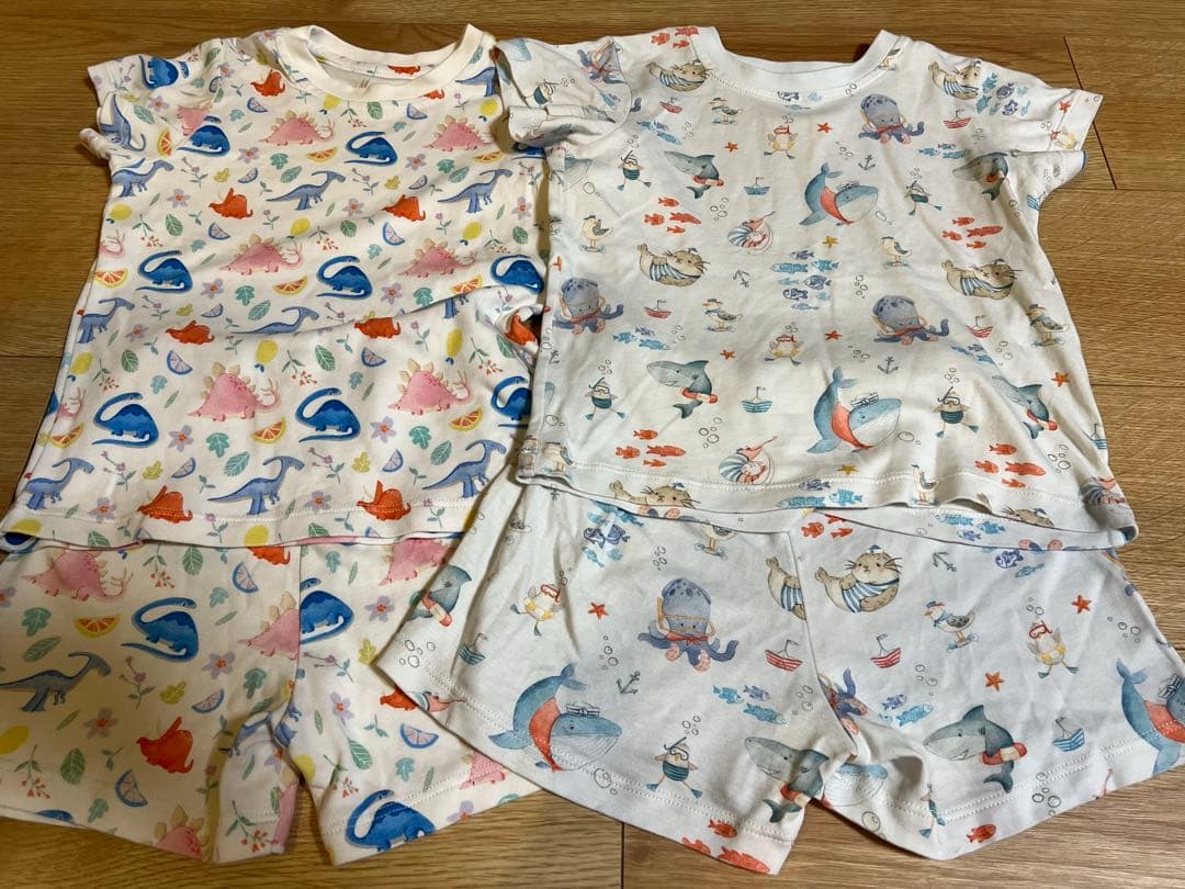 ベビーパジャマ7点　Mylittlepie 18-24M.2-3Y バラ売り可