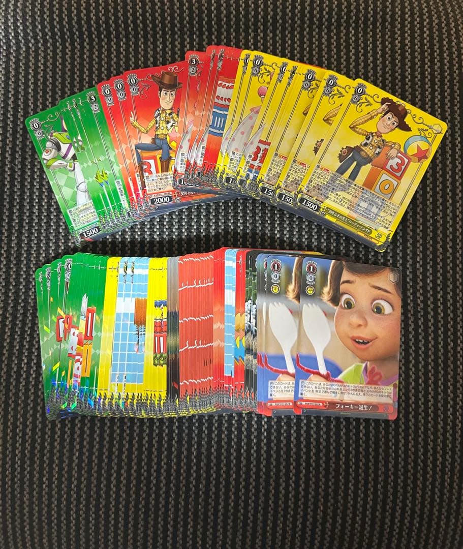 ヴァイスシュヴァルツ トイ・ストーリー RR以下4コン　各4枚　全100種