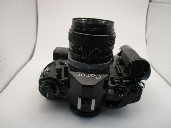 Canon高級一眼レフ カメラ A-1ボディ レンズ付 希少な動作品 一式