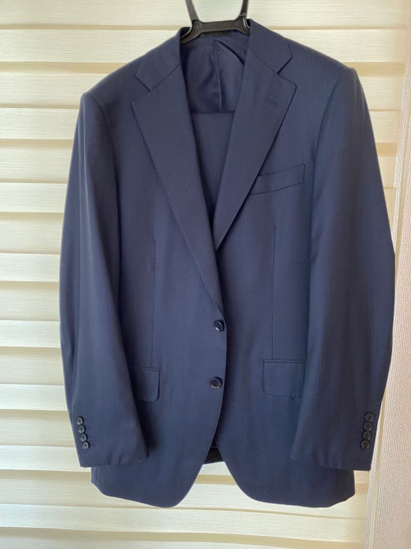 トゥモローランド　スーツネイビー　ロロビアーナ　48