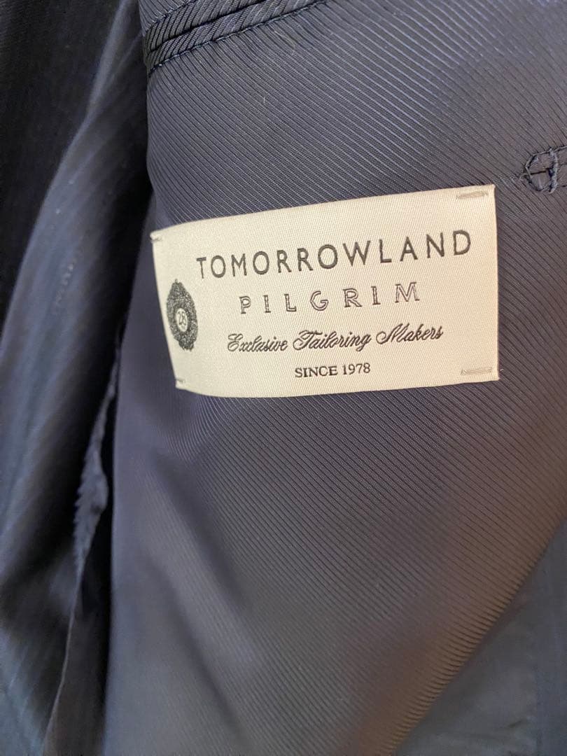 トゥモローランド　スーツネイビー　ロロビアーナ　48