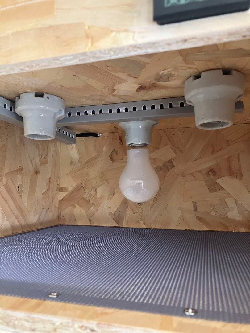 爬虫類　木製飼育ケージ　前面ガラス無し　40X40X80CM