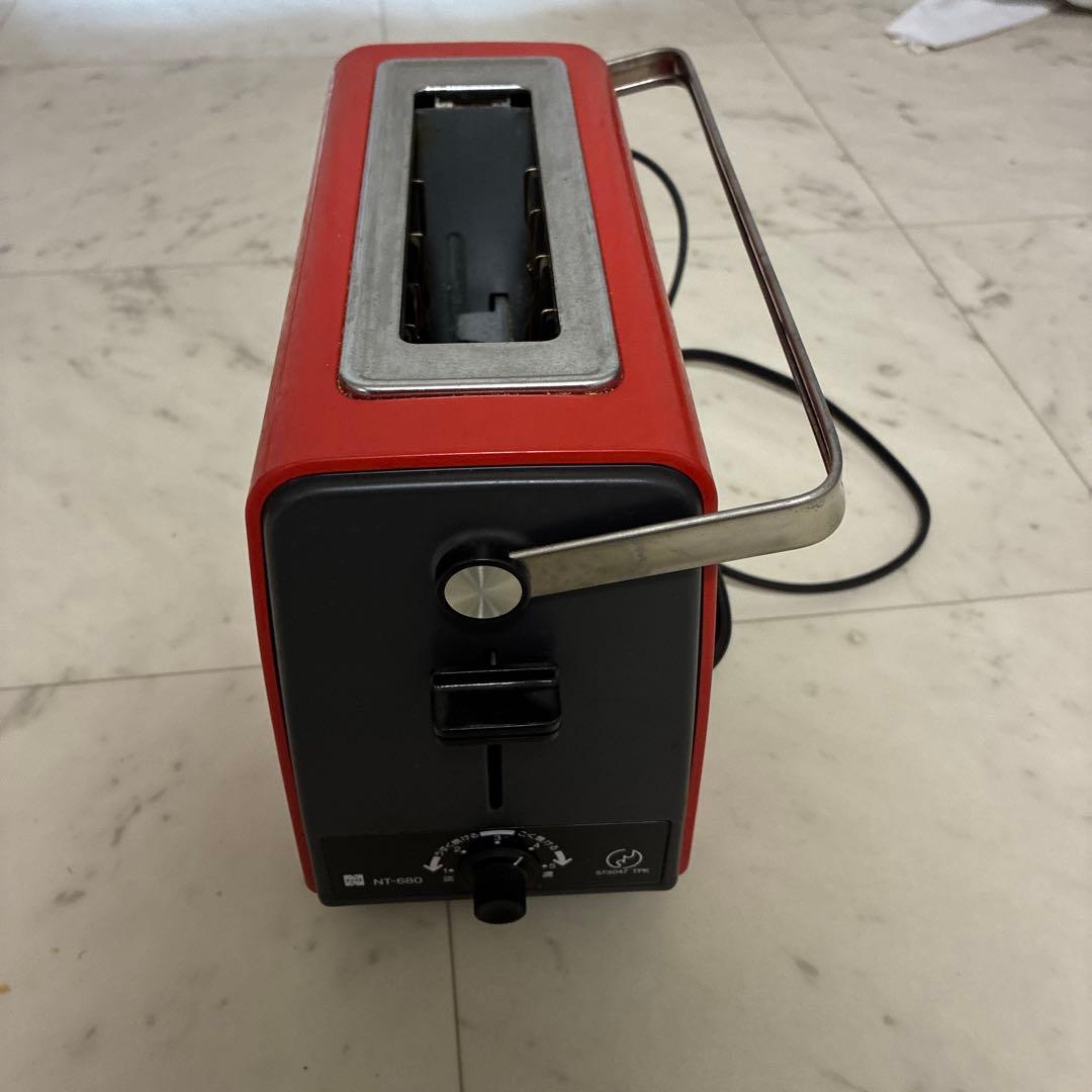 レトロポップアップ　赤いトースター