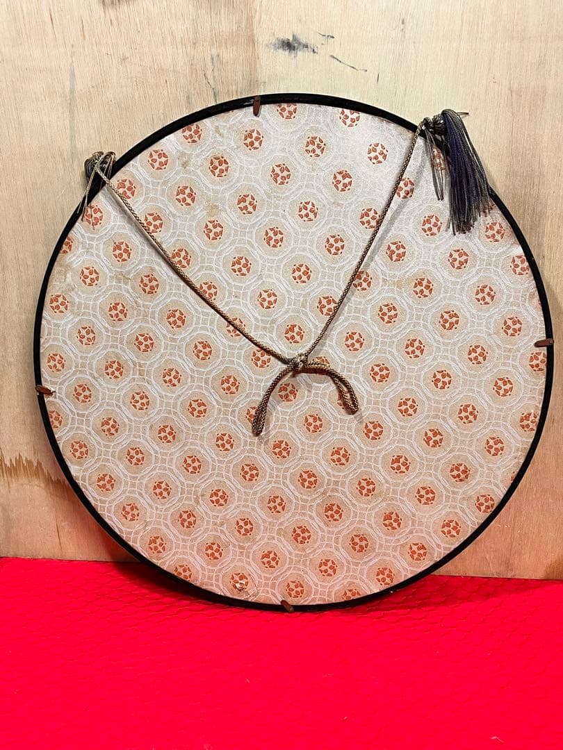 漢字の書 色紙　作者不明　額付き