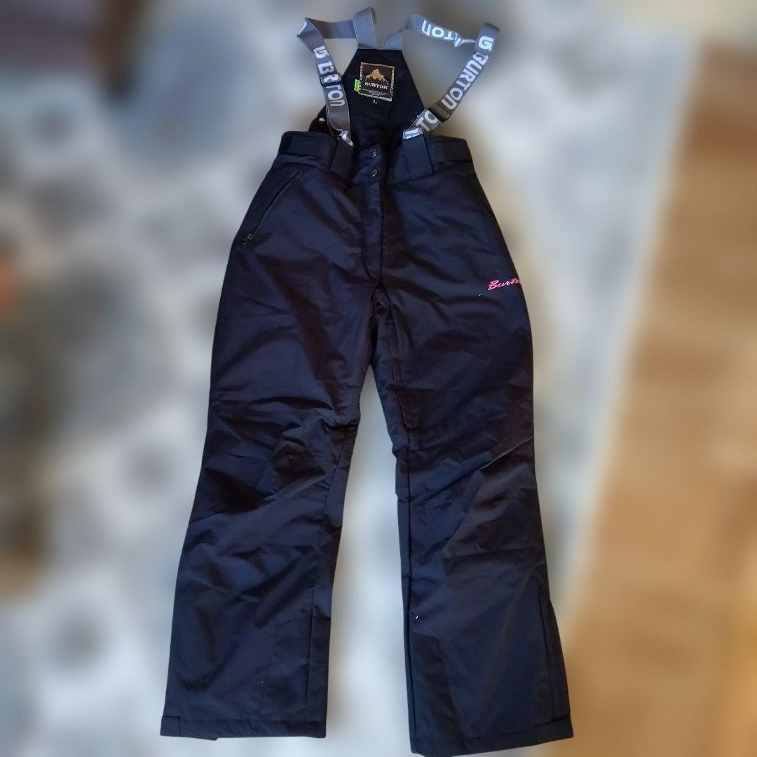 Burton スノー　ウェア　女性向 M-Lサイズ サスペンダー着脱式　パンツ