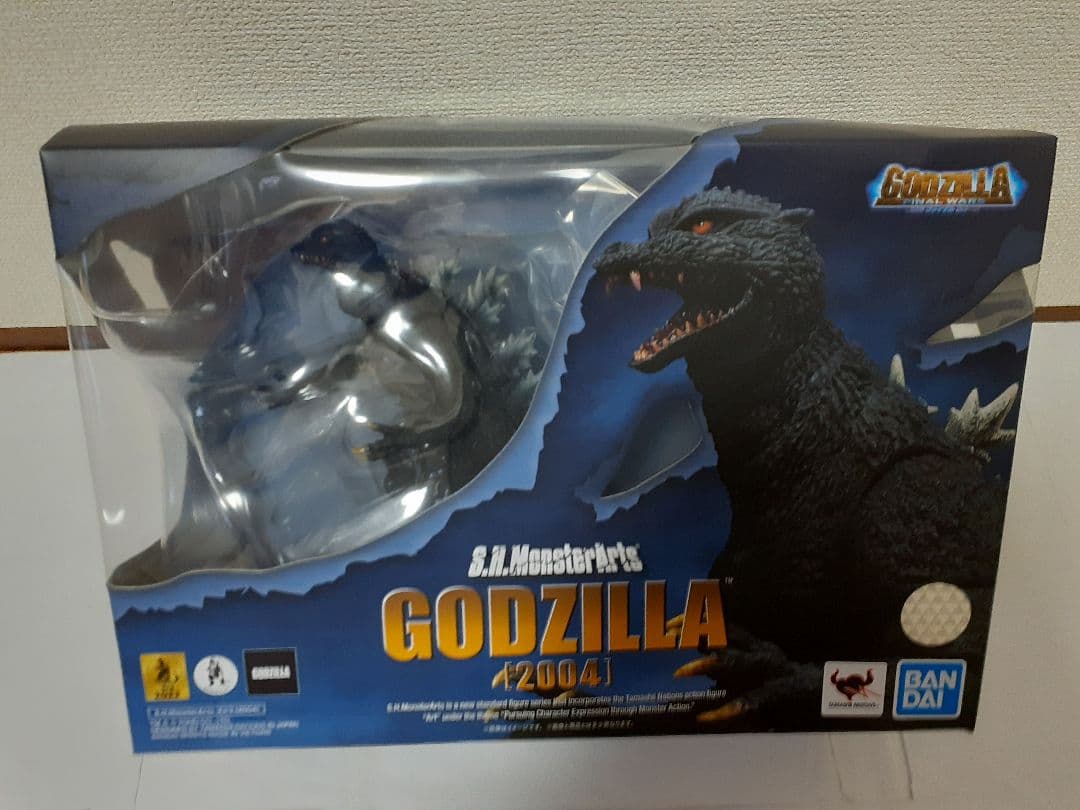 【値下げ】S.H.MonsterArts【ゴジラ2004】 酒井ゆうじ　未開封
