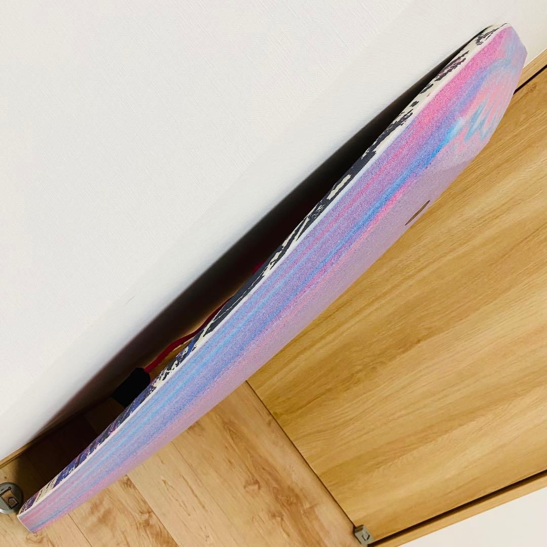★美品★モーレーブギー ボディボード 約106×52cm リーシュコード付き