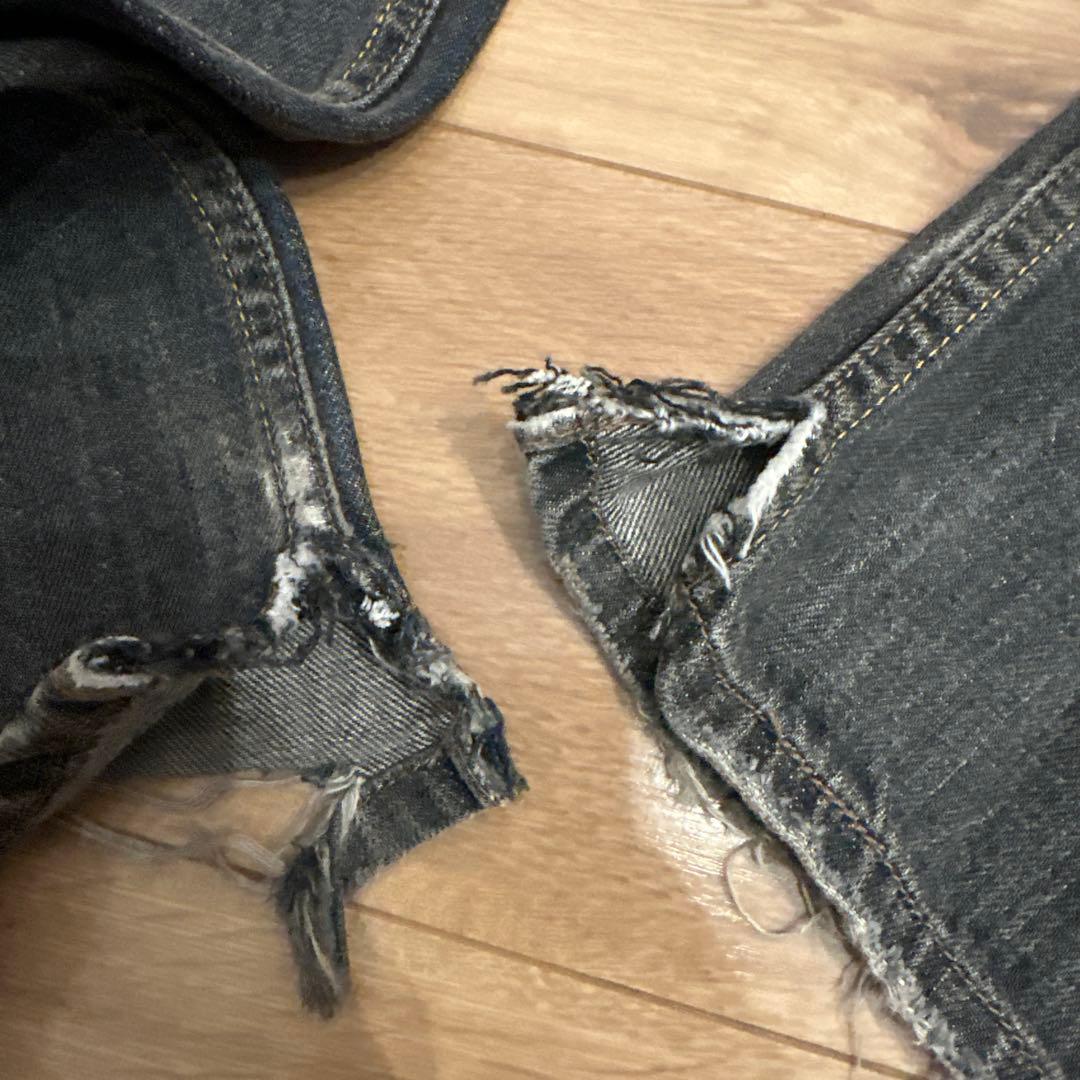 Vintage Levi’s 569ブラックストレートワイドデニム