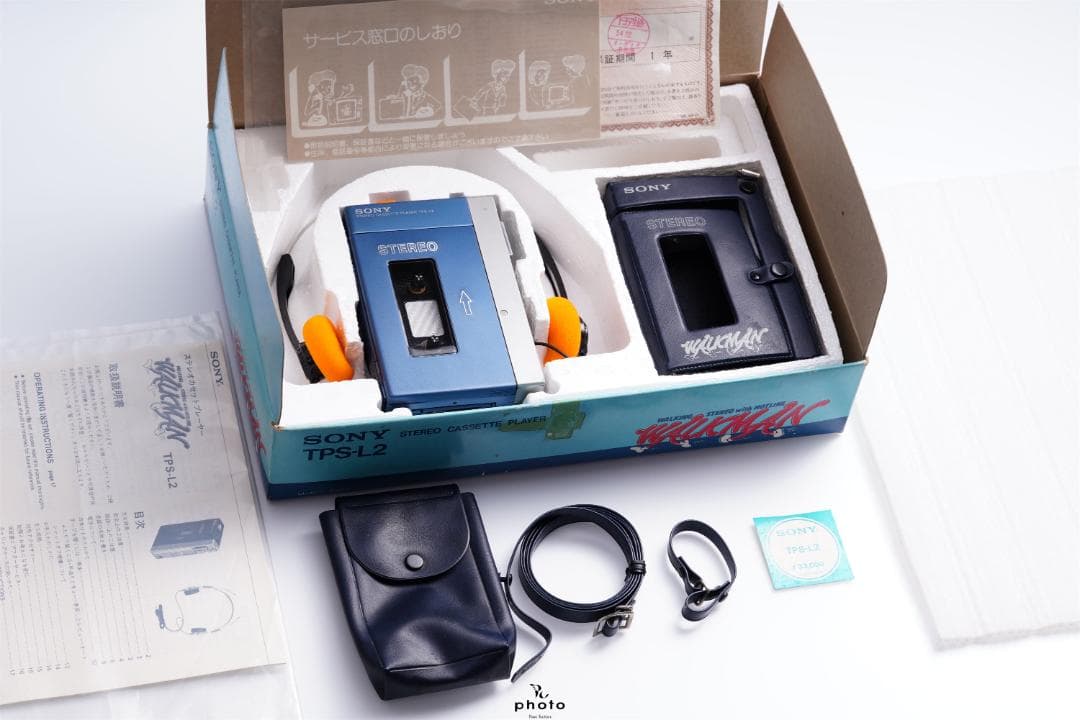 SONY WALKMAN カセットウォークマン 早期モデル TPS-L2 元箱付