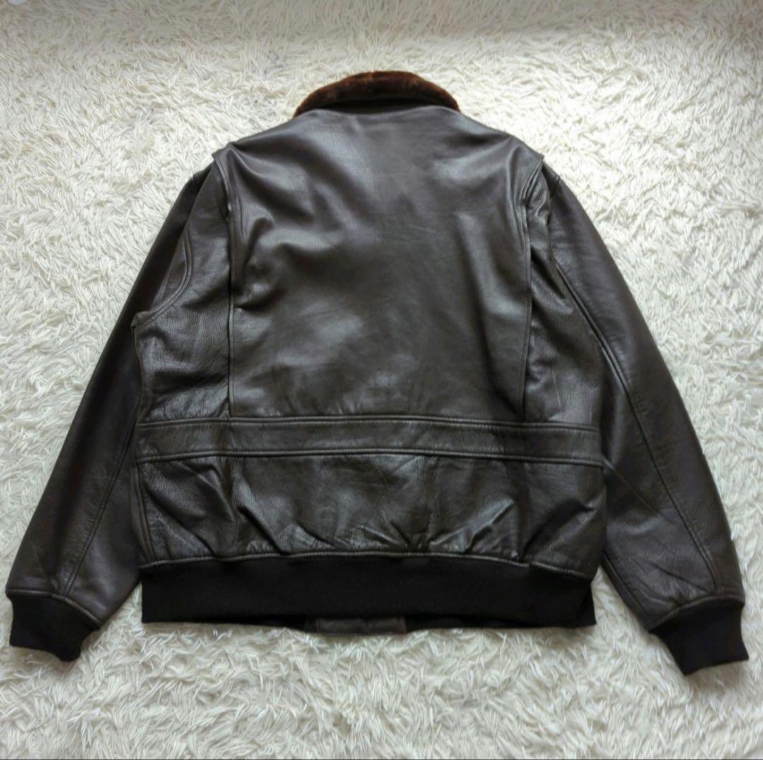 【処分価格❗️】アルファインダストリーズ フライトジャケット G-1 2XL