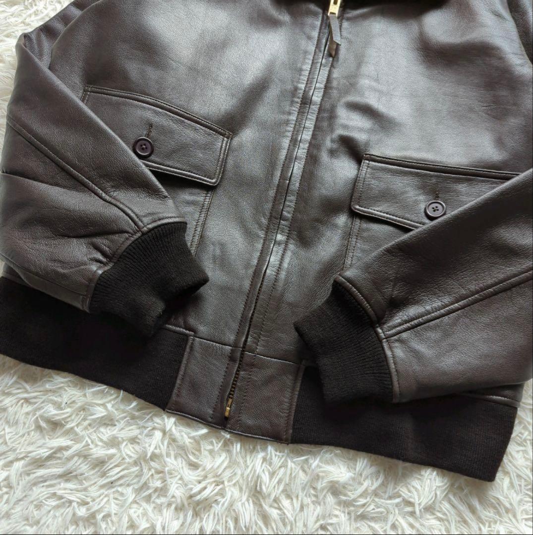 【処分価格❗️】アルファインダストリーズ フライトジャケット G-1 2XL