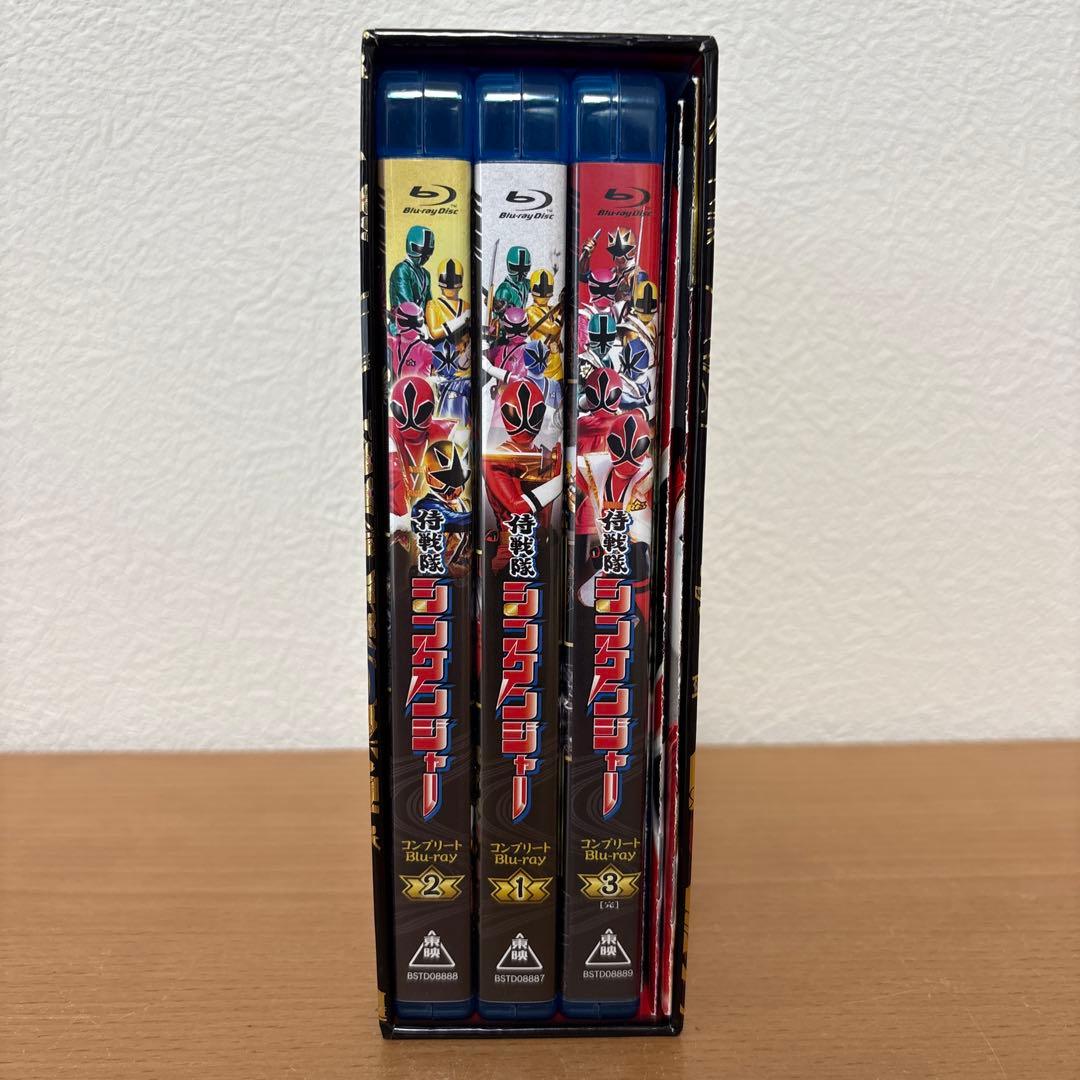 侍戦隊シンケンジャー コンプリートBlu-ray 全3巻セット