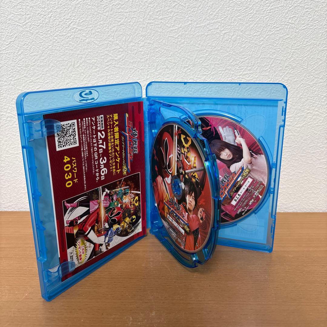 侍戦隊シンケンジャー コンプリートBlu-ray 全3巻セット