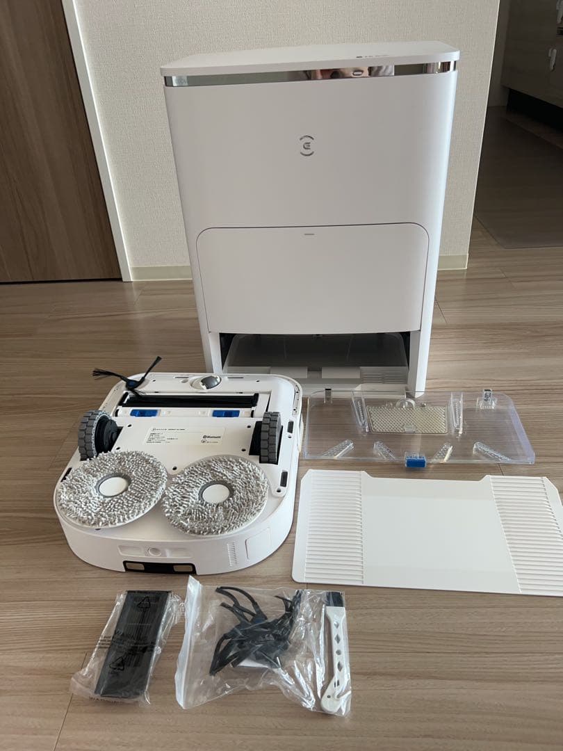 ECOVACS DEEBOT X2 OMNI ロボット掃除機 ホワイト※付属品付