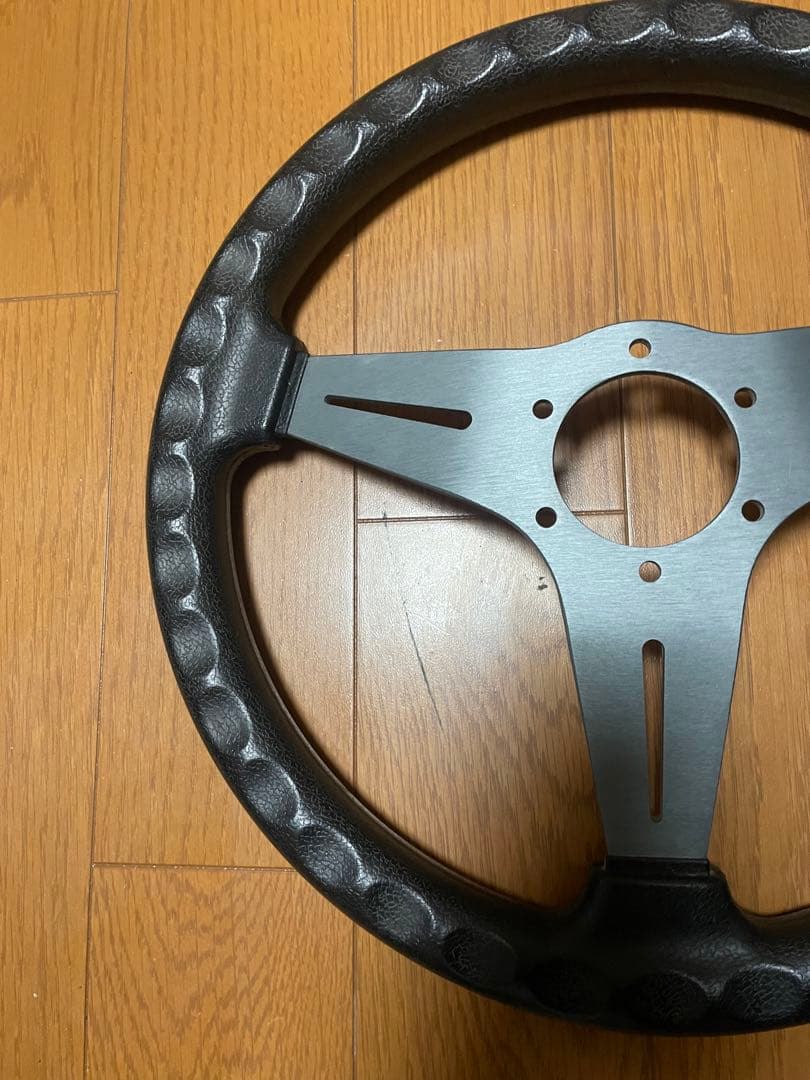 ステアリング ハンドル MOMO モモステ 350mm ディープコーン 当時物