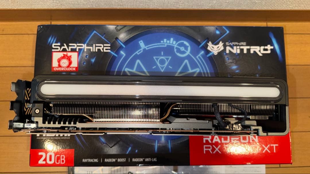 Sapphire NITRO+ RX7900XT OC 20G別売RGBファン付