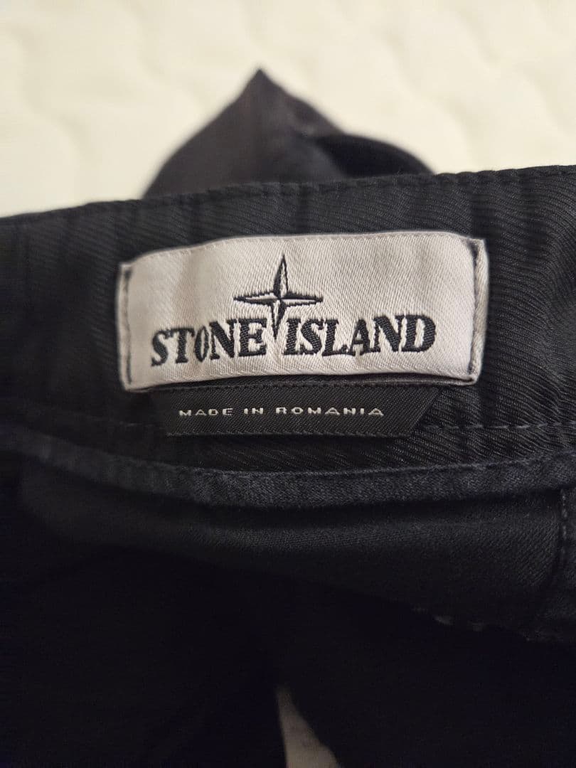 Stone  ブラックカーゴパンツ　W31