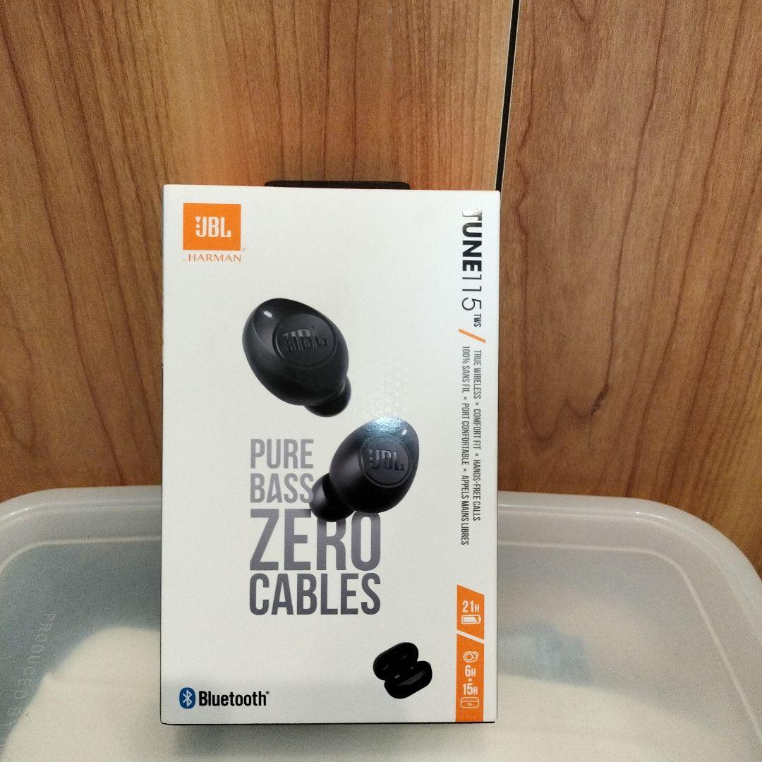JBL TUNE 115TWS ワイヤレスイヤホン ブラック
