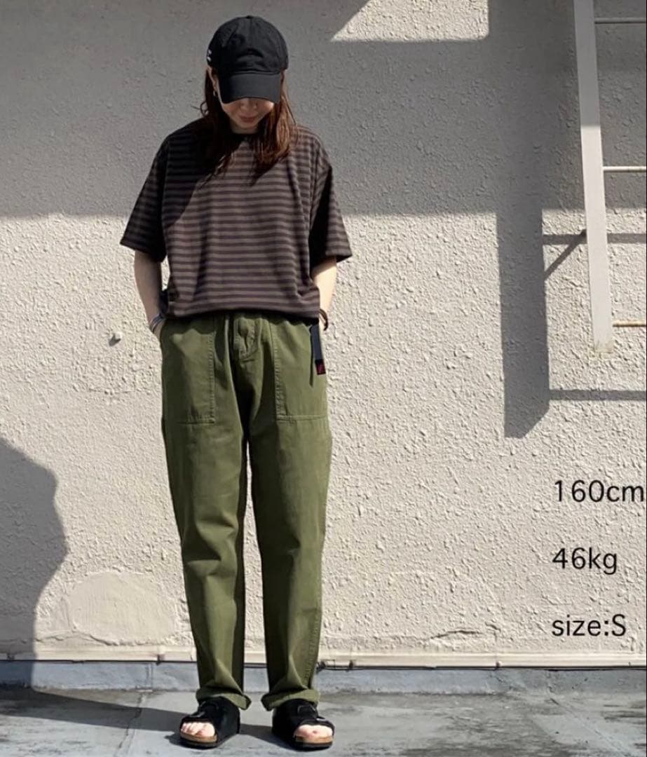 ★試着のみ★グラミチ『ルーズテーパードリッジパンツ 』S unisex