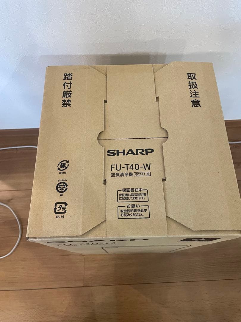 SHARP FU-T40-W 空気清浄機
