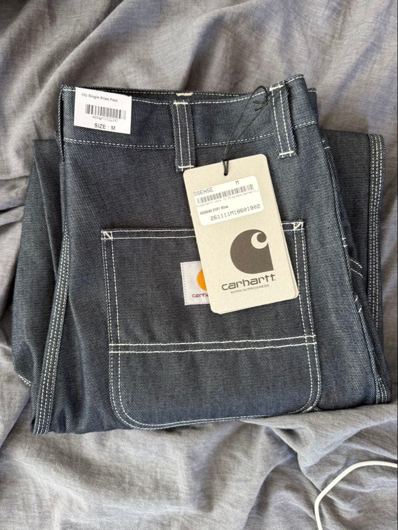 ア*ン様 Carhartt OG Single Knee Pant – Blue