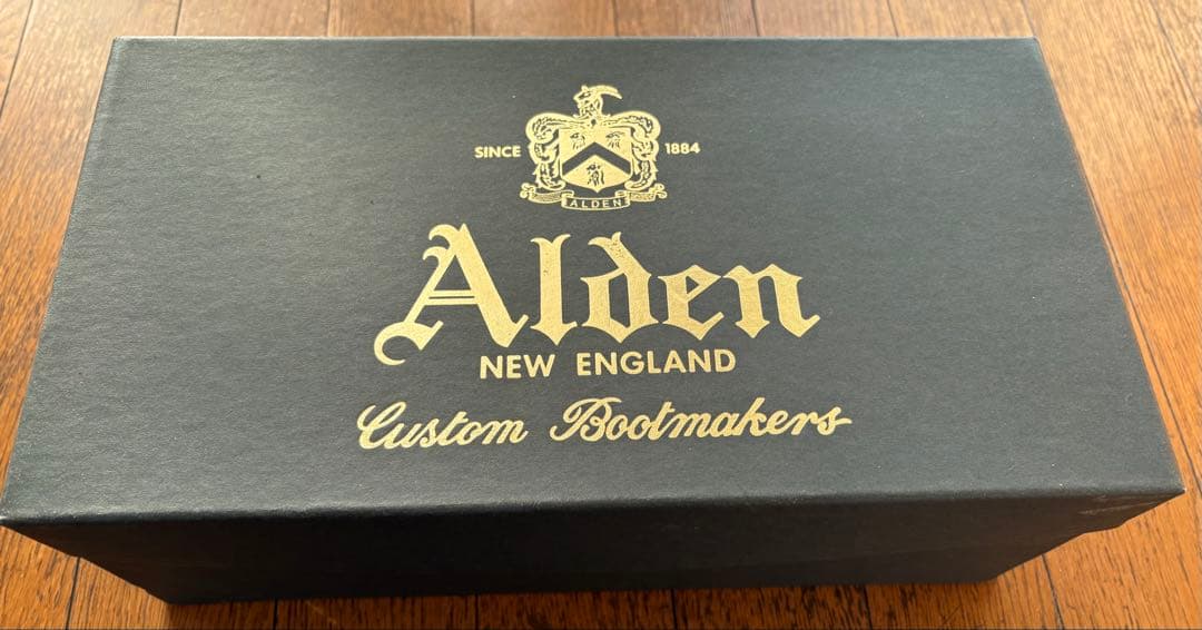 Alden 9901 オールデン コードバン プレーントゥ　7D ブラック