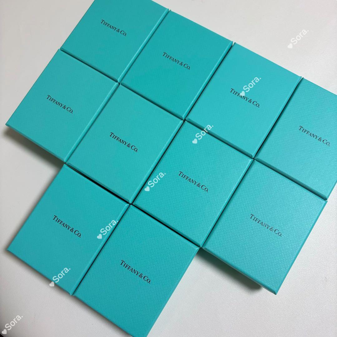 極美品　ティファニー　空箱　巾着袋　10セット　現行品　保存袋　アクセサリー入れ