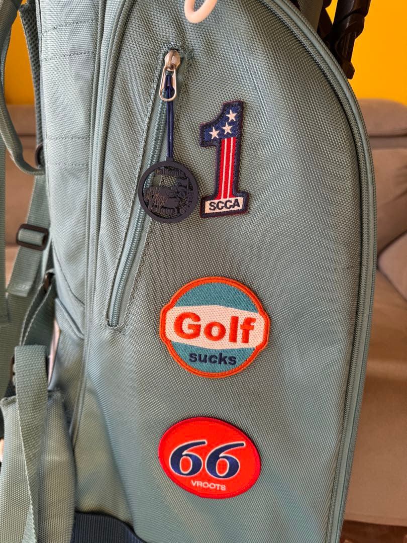 イエローロブスター YELLOW LOBSTER スタンド式キャディバッグ