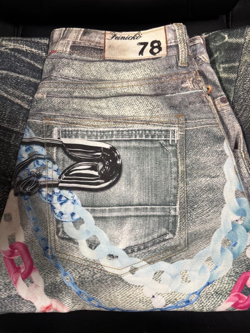 Feinicko デニムパンツ Lサイズ