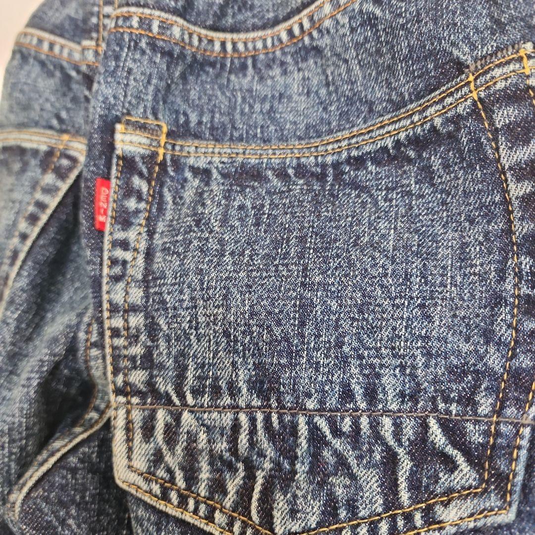 未使用品　デニム&ダンガリー　刺繍付きイージーデニムパンツ　01 150 SM