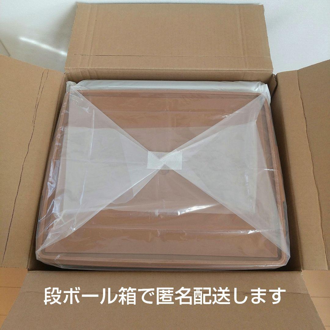 【タッパーウェア】収納ケース ディープスーパーケース 深型 ブラウン４個セット