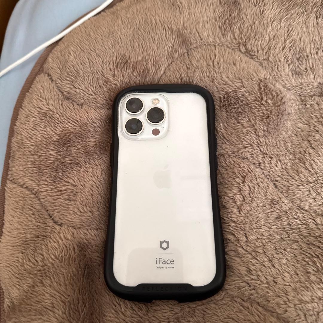 iPhone 13 Pro シルバー iFaceケース付き