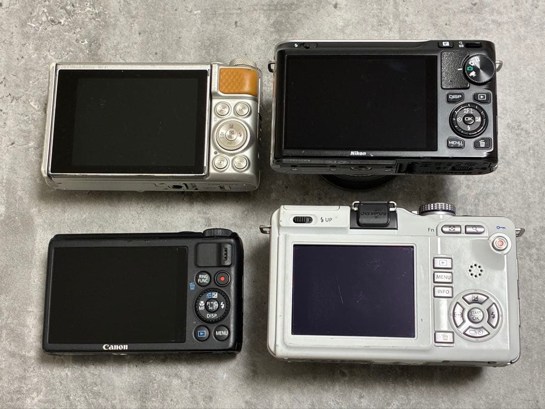 Canon PowerShot SX740HS、PowerShot S100等