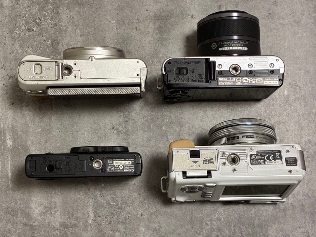 Canon PowerShot SX740HS、PowerShot S100等