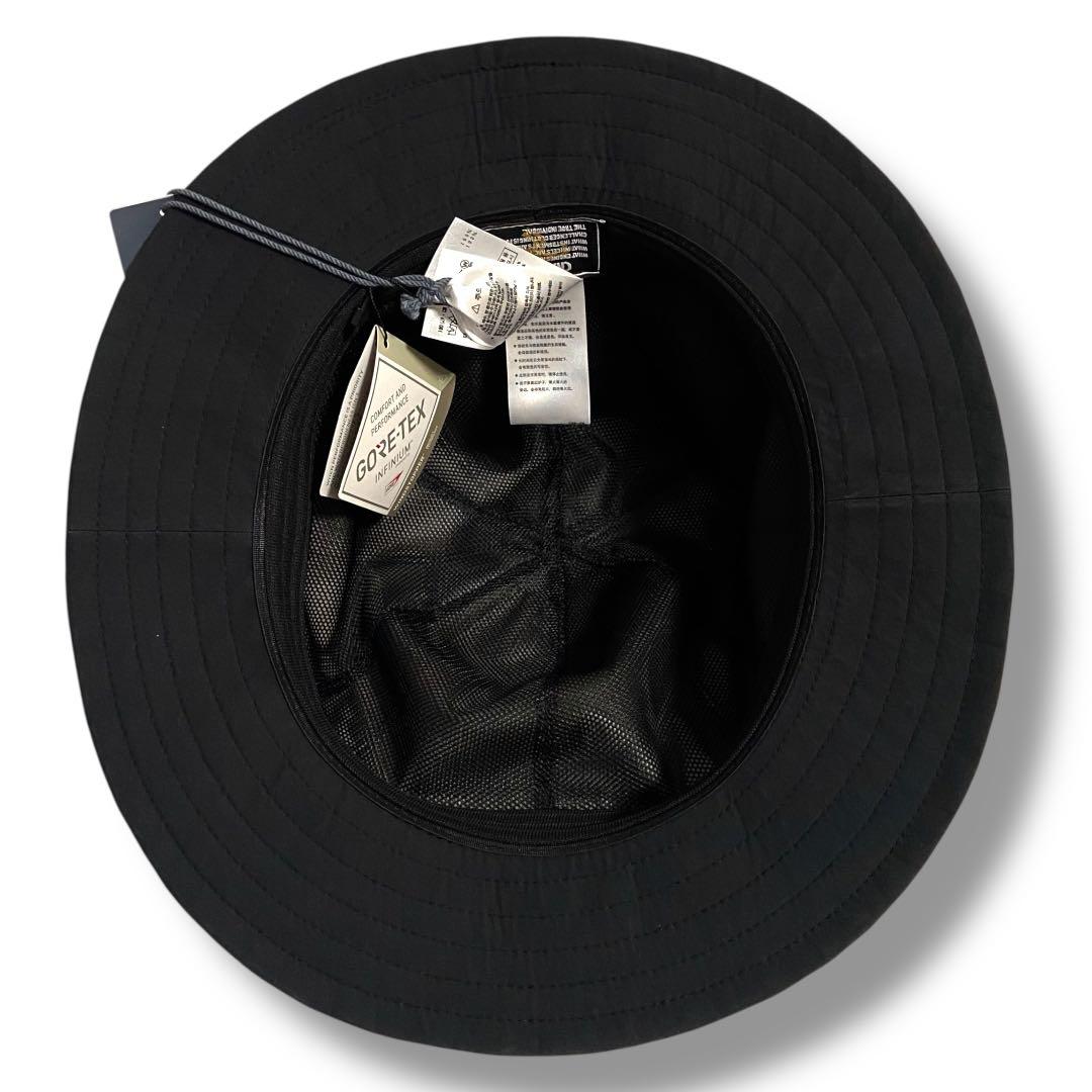 【新品未使用・タグ付】チャレンジャー×ダイワ ゴアテックス ハット 黒 59cm