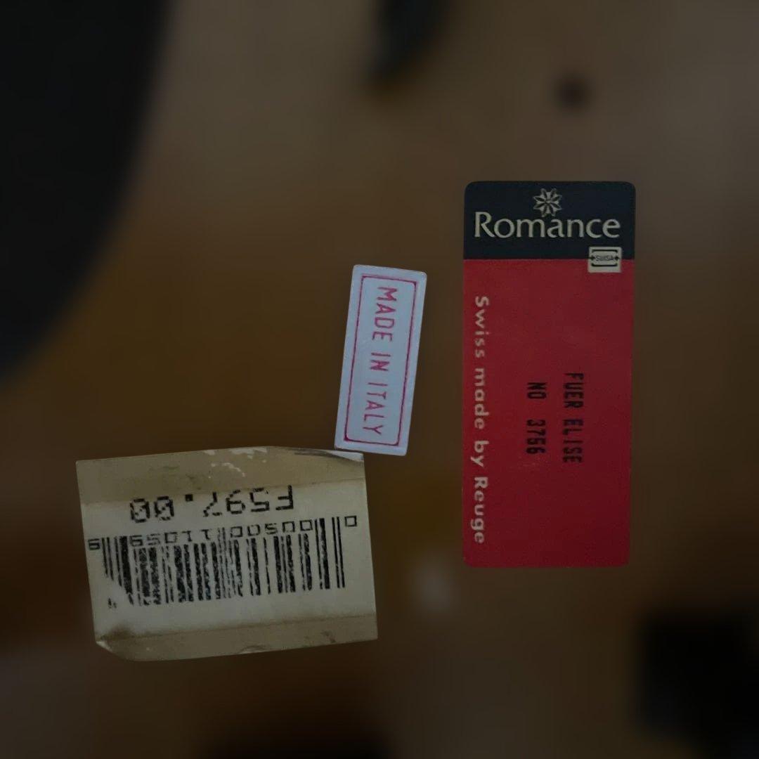 M　リュージュ社製　オルゴール　18弁　グランドピアノ