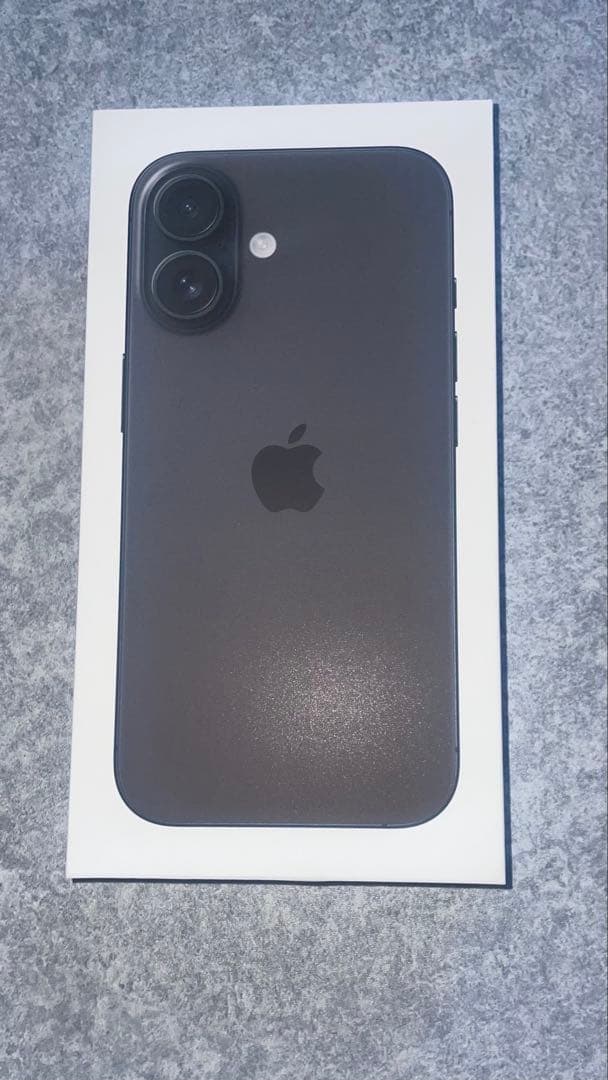 iPhone 16 ブラック 128GB SIMフリー 新品未開封