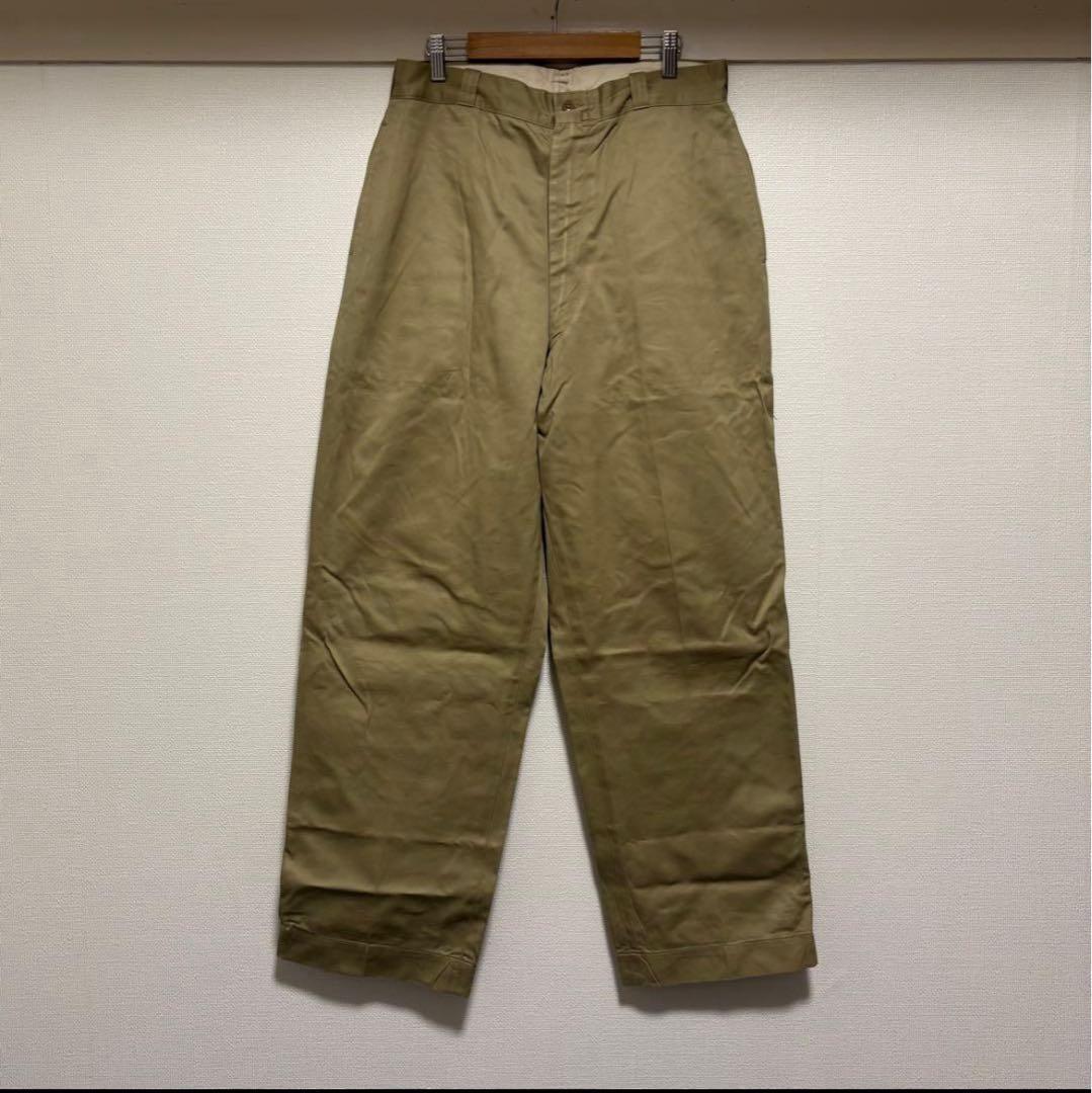 60〜70s US.ARMY 軍チノ チノパン “ミントコンディション”