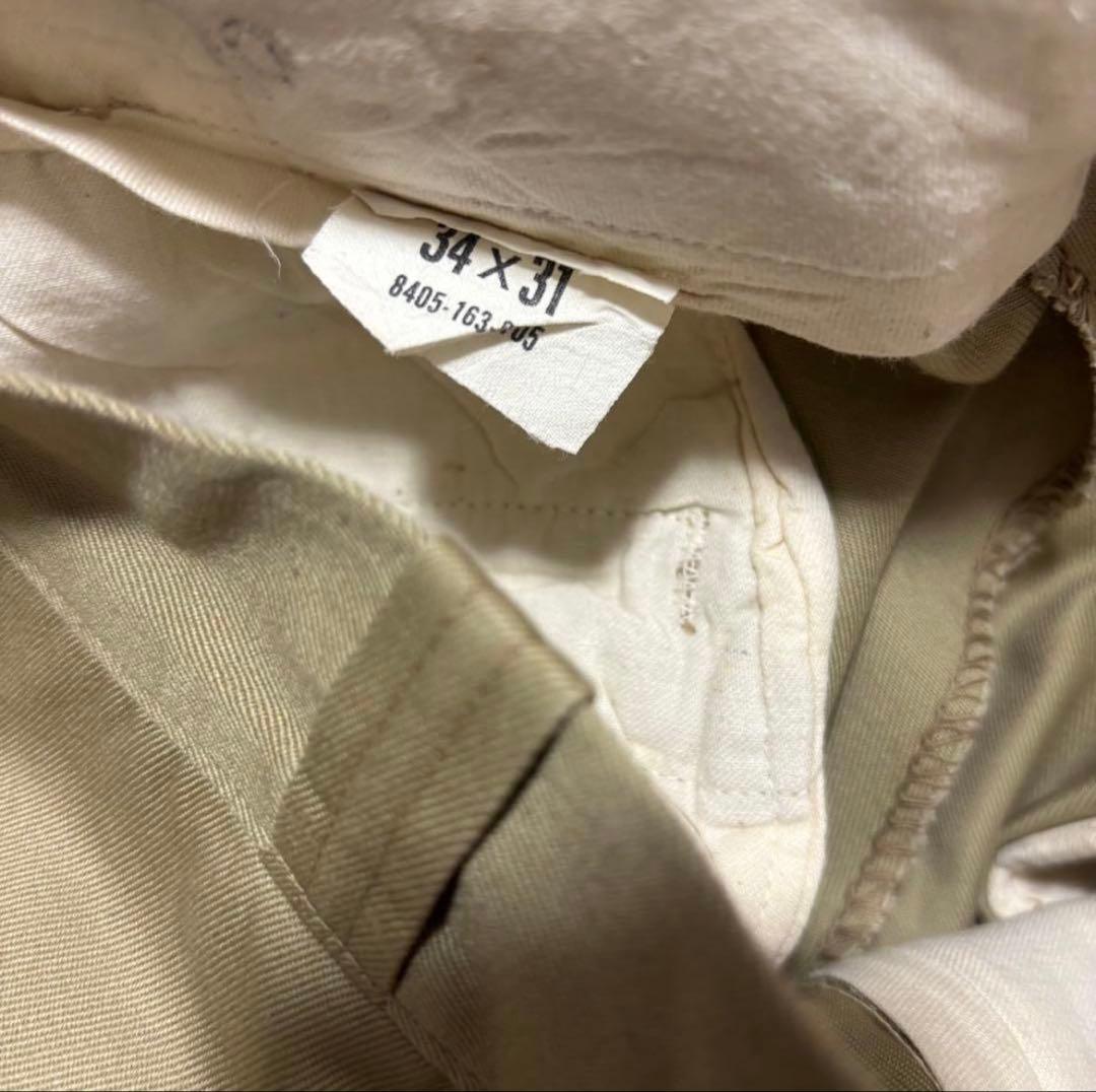 60〜70s US.ARMY 軍チノ チノパン “ミントコンディション”