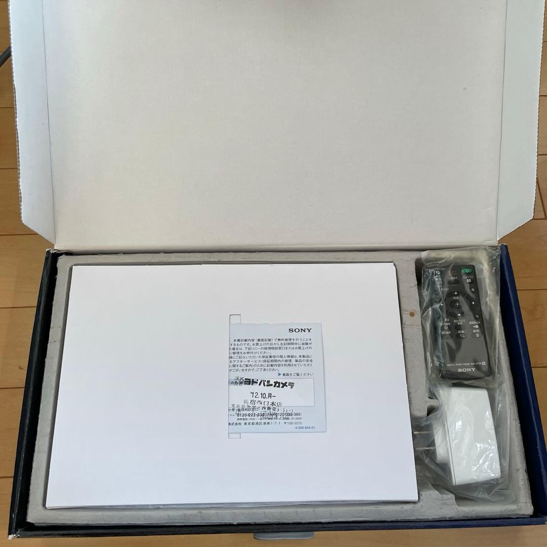 【大幅値下げ】デジタルフォトフレーム　SONY DPF-XR100