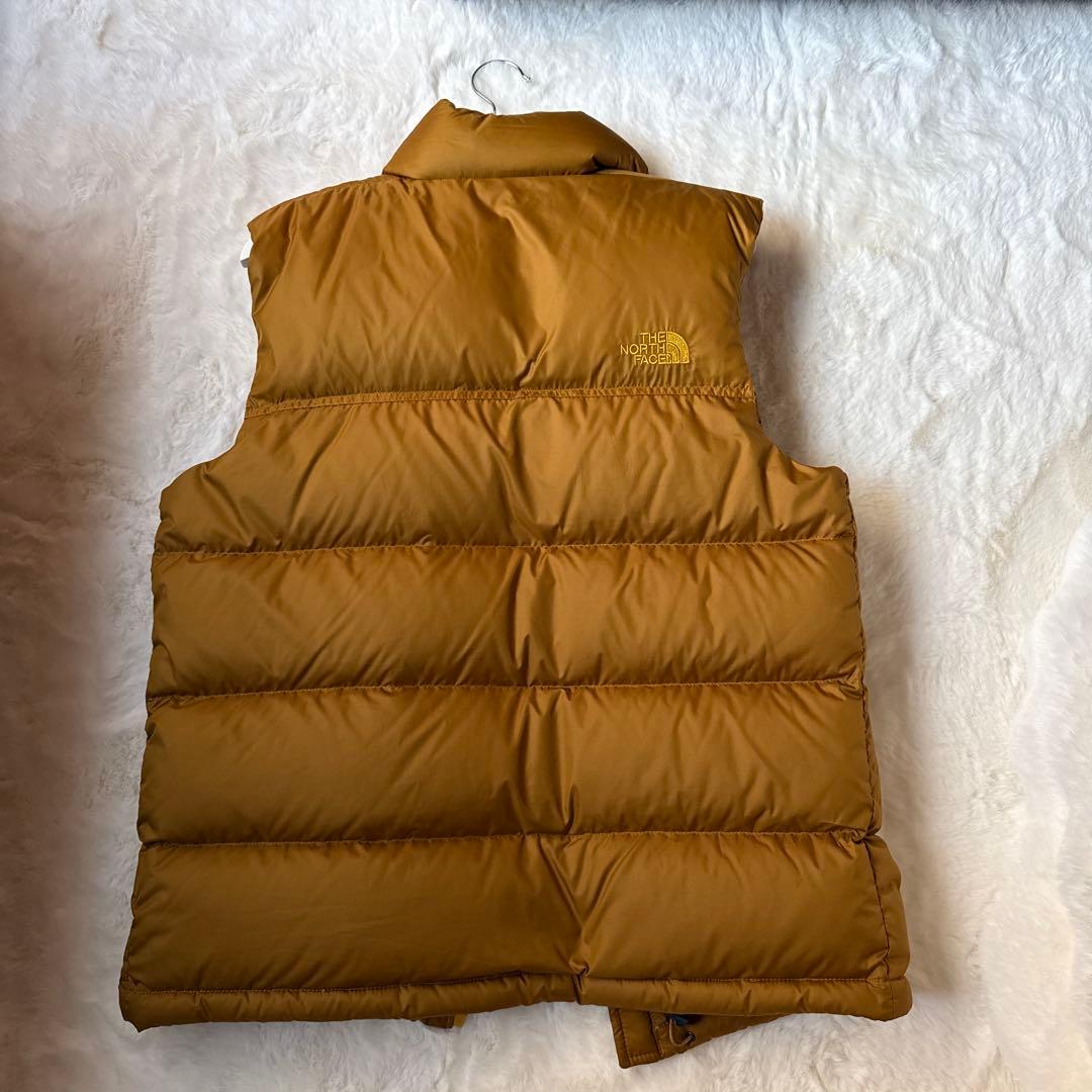 The North Face ブラウン ダウンベスト