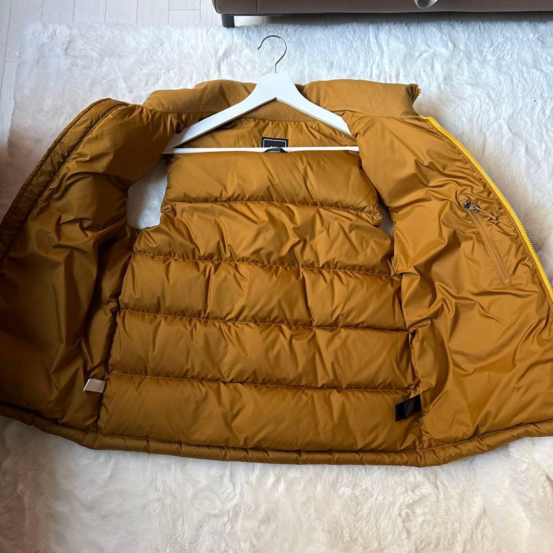 The North Face ブラウン ダウンベスト
