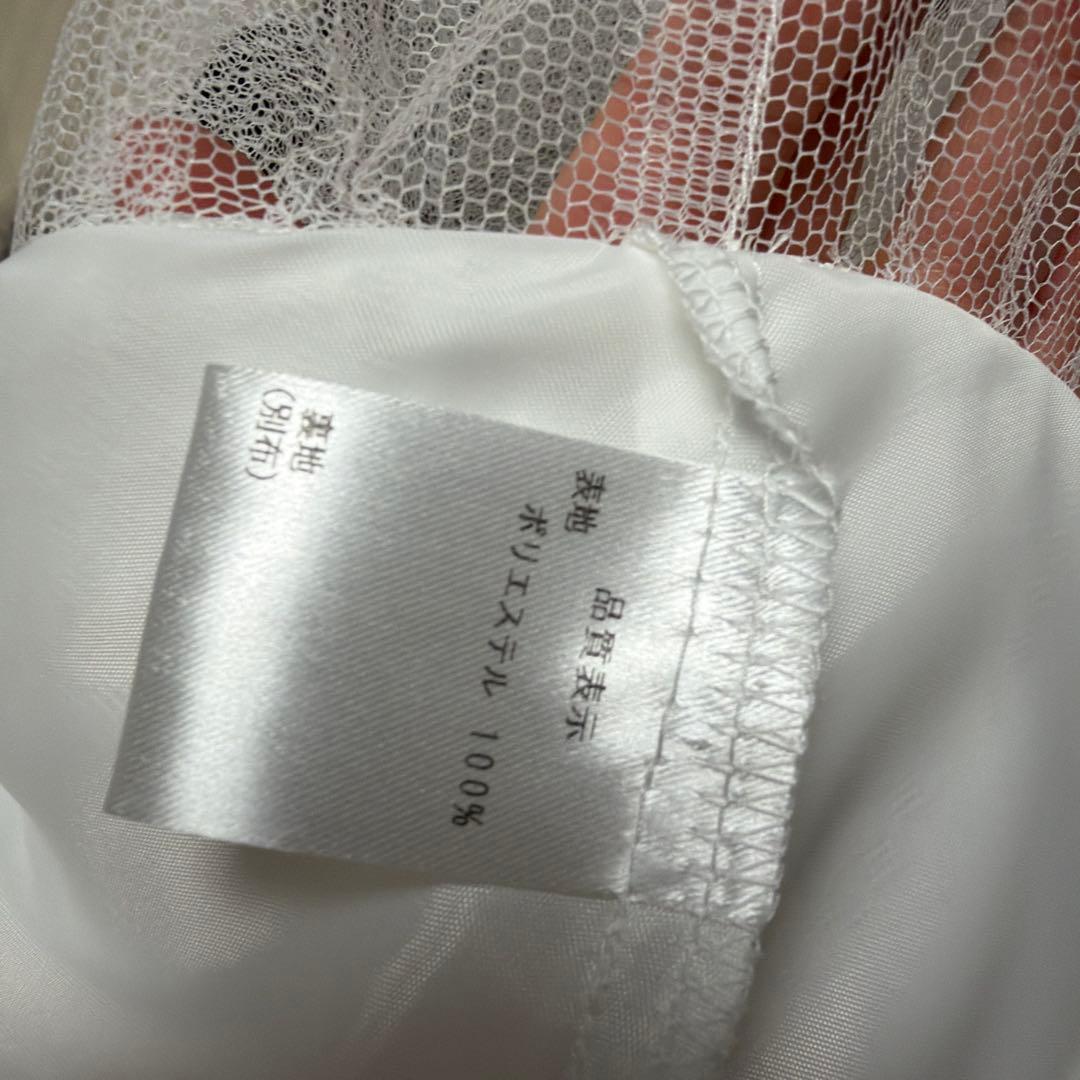 marble カメオタイ付クラシカルバッスルリボンワンピース　未使用