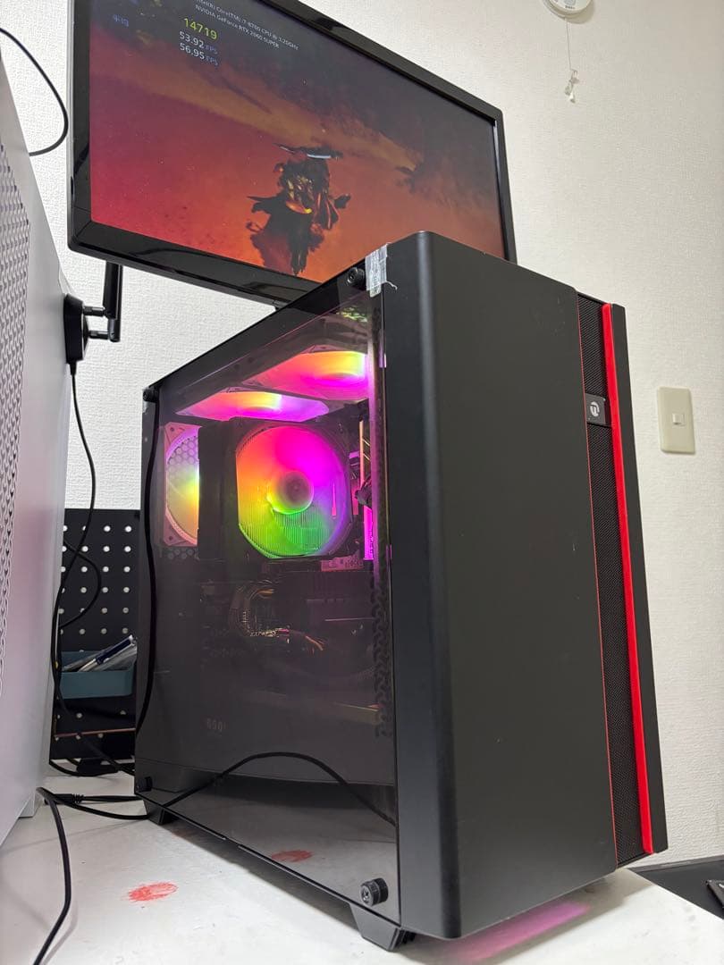 【動作保証有】RGBカスタマイズ済みゲーミングPC